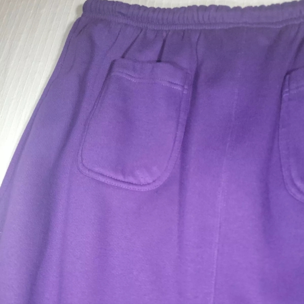 Cervelle Womens Elastic Waist Maxi Skirt Purple Size 1X - Picture 7 of 7